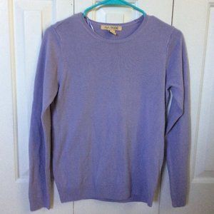 Ava Paige Lavender Soft Long Sleeve Sweater